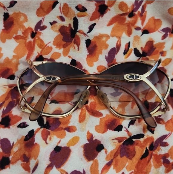 VINTAGE CHRISTIAN DIOR heavy prescription lenses GLASSES bifocals - Picture 2 of 10
